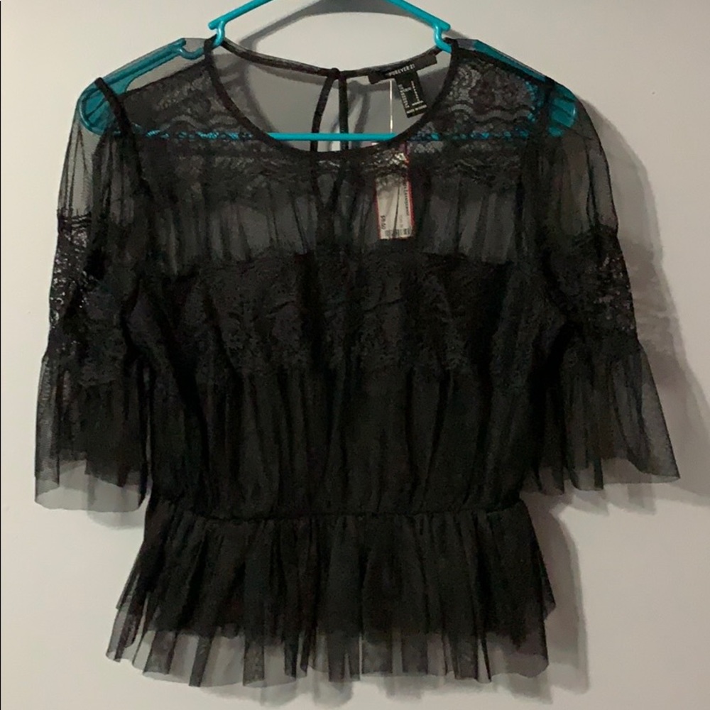 Forever 21 1/2 Sleeve Shirt